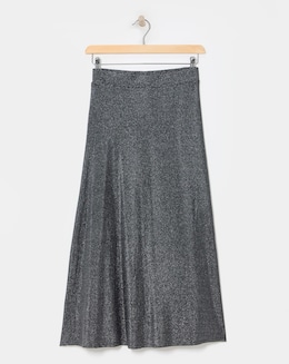 Glitter Knit Skirt