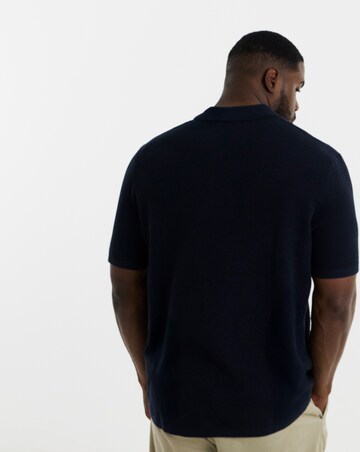 Jack & Jones George Knitted Polo - Navy