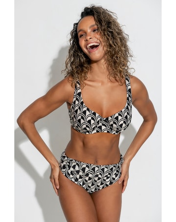 Pour Moi Casablanca Foldover Bikini Brief Mono