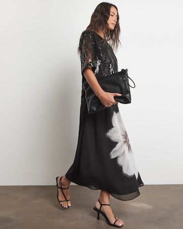 Joanna Hope Sequin Blouse