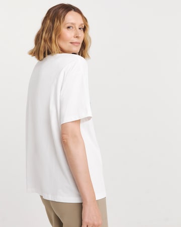 Floral Sketch Graphic T-Shirt