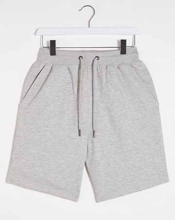 Grey Marl Fleece Shorts