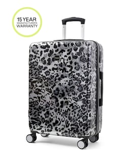 Rock Savannah Leopard Medium Suitcase