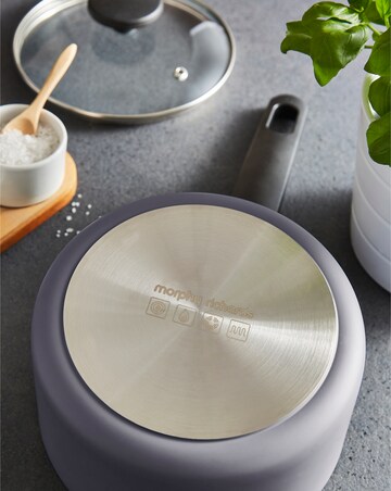 Morphy Richards Recycled Aluminium Grey 5 Piece Pan Set