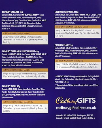 Cadbury Merry Christmas Chocolate Selection Box Hamper
