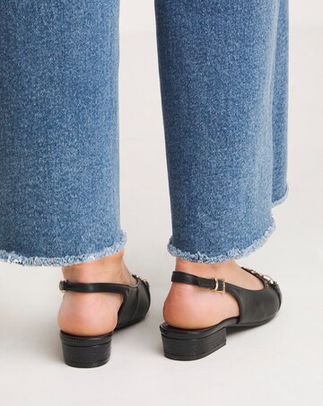 Susanna Slingback Shoe With Trim - Extra Wide Fit (EEE)