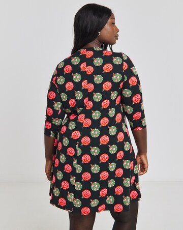Supersoft Novelty Print Dress
