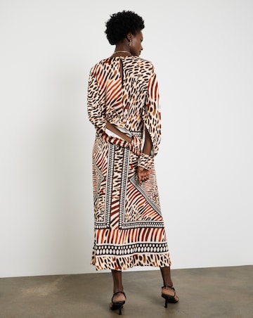 Joanna Hope Animal Printed Dress