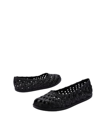 Melissa Possession Ballerina Jelly Flats - Standard Fit (D)