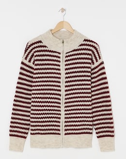 Julipa Zip Up Knitted Jacket