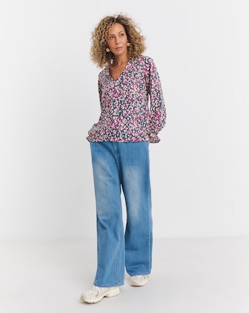 V Neck Tea Top