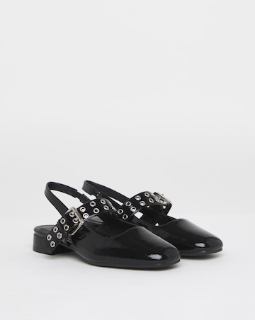 Arden Slingback Eyelet Mary Jane - Extra Wide Fit (EEE)