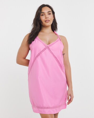 Nightie with Crochet Trim