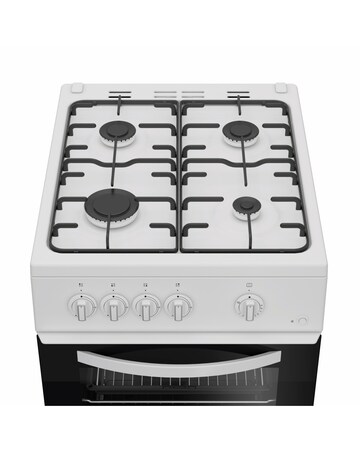 Indesit I5G1KMW 50cm Gas Single Cooker - White + installation