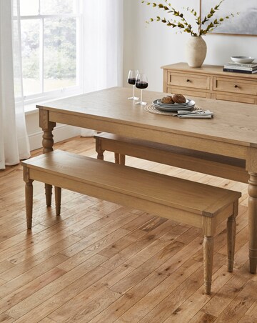 Margot Wooden Dining Bench