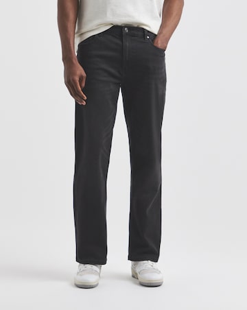 Union Loose Fit Stretch Jeans Blackwash