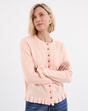 Frill Knit Cardigan