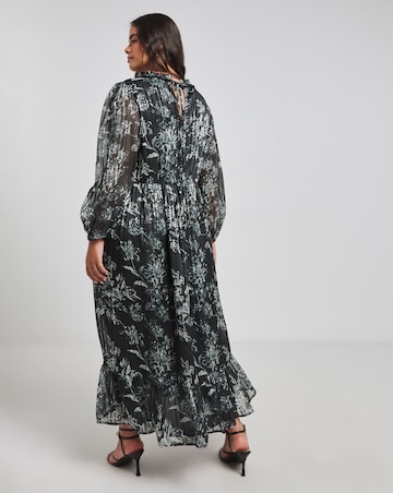 Lovedrobe Printed Smock Maxi Dress