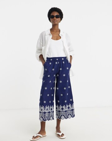 Embroidered Trouser