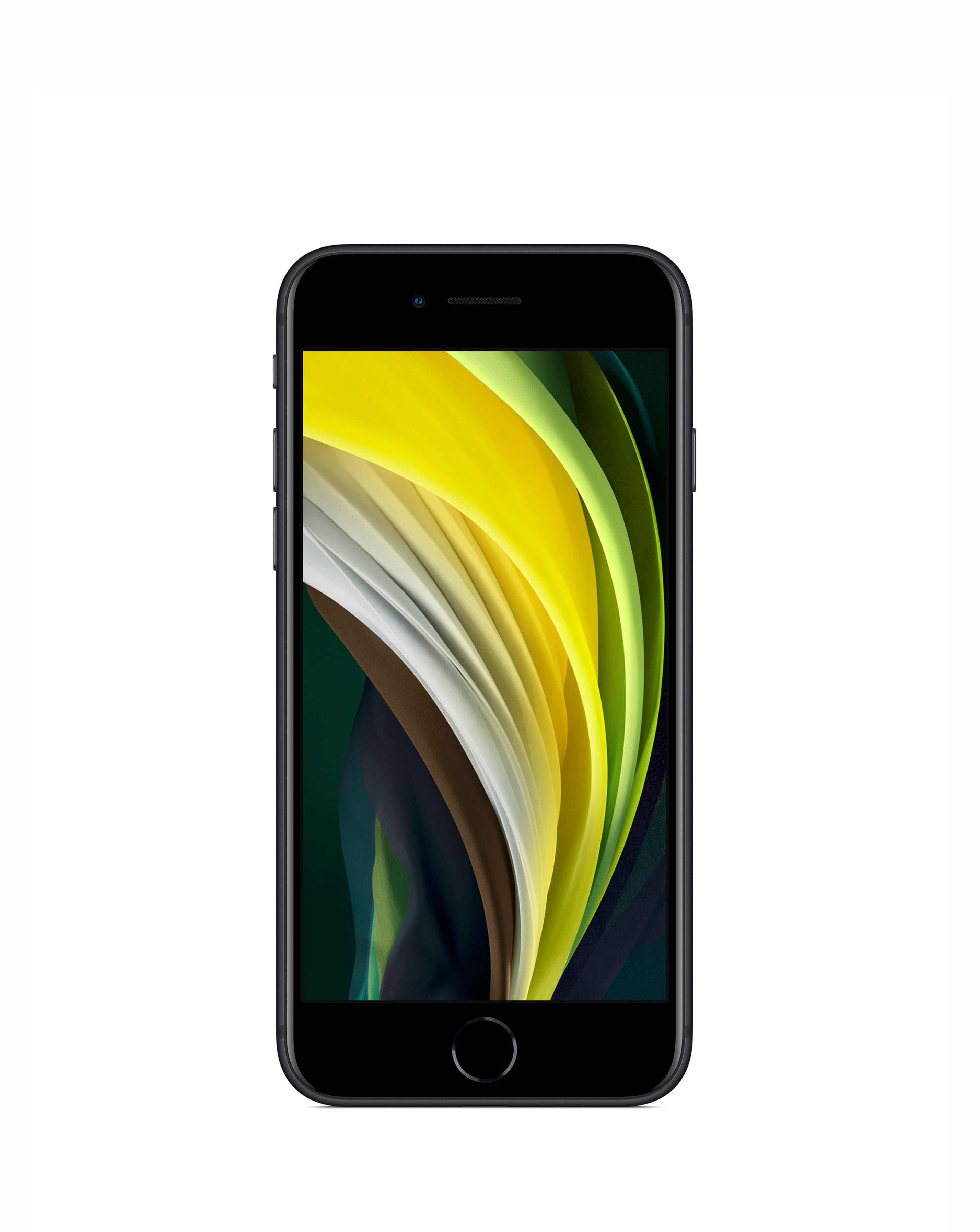 Apple iPhone SE 64GB ブラック 画面ひびあり Refurbished Apple iPhone SE 2020 64GB - Black (Pristine Condition