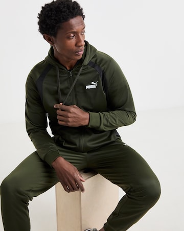 PUMA Hooded Poly Tracksuit