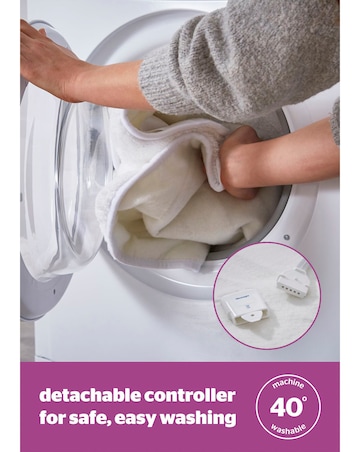 Silentnight Comfort Control Fleece Electric Blanket