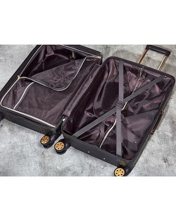 Rock Vintage 3pc Suitcase Set