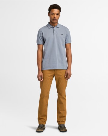 Timberland Millers River Short Sleeve Pique Polo - Blue