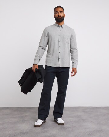 Long Sleeve Textured Shirt