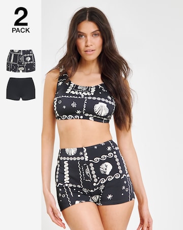 Value 2 Pack Bikini Shorts