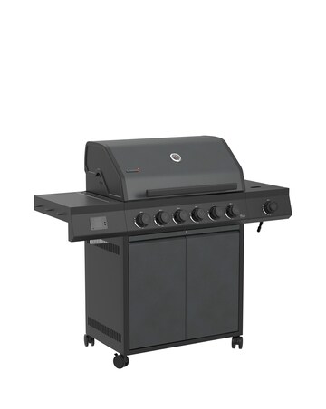 Charles Bentley Ottimo Origin Pro 455 6 Burner Gas Barbecue with Side Burner