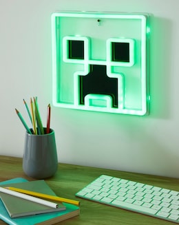 Minecraft Creeper Wall Mountable LED Neon Light