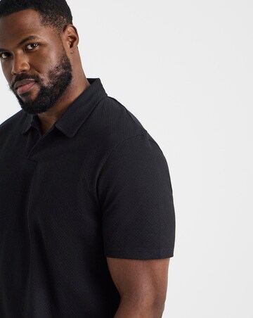 Jack & Jones Devin Daytona Resort Polo - Black
