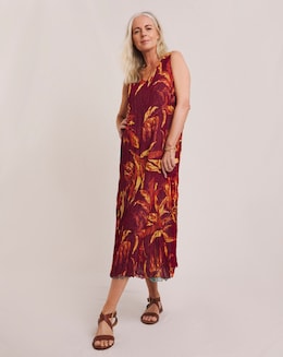 Julipa Printed Reversible Midi Dress