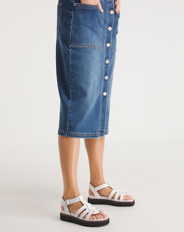 Adelaide Leather Fisherman Chunky Sandals Wide E Fit