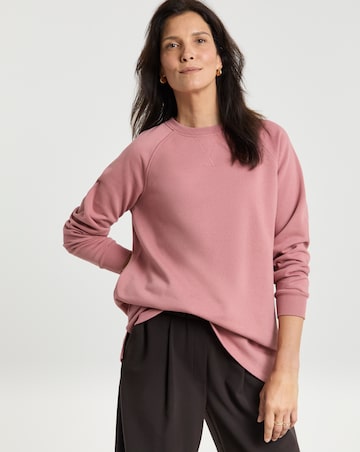 Rose Classic Longline Sweatshirt
