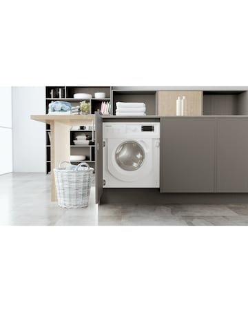 Hotpoint BIWMHG71483UKN Integrated 7kg Washing Machine