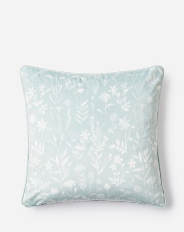 Embroidered Butterfly Cushion