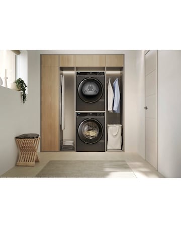 Haier X5 HD80-D357GU1-UK WiFi Connected 8kg Heat Pump Tumble Dryer - Graphite