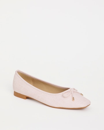 Square Toe Ballerina - Extra Wide Fit (EEE)