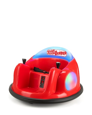 Xootz Kids Electric Bumper Car Ride-On - Red