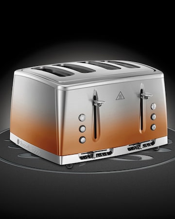 Russell Hobbs 25143 Eclipse Copper Sunset 4 Slice Toaster