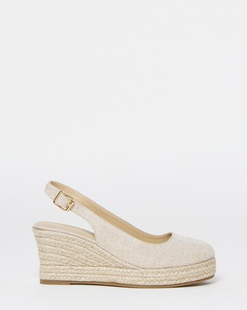 Neo Espadrille Wedge Slingback Shoes - Extra Wide Fit (EEE)