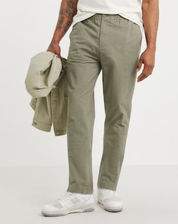 Ripstop Tapered Elasticated Stretch Trouser