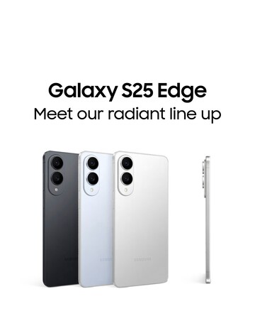 Samsung Galaxy S25 Edge 512GB Silver & Samsung Galaxy Buds3 Pro White Bundle