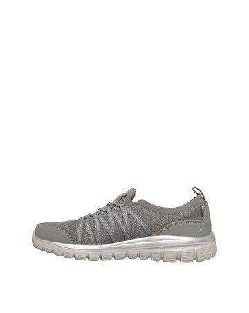 Skechers Grey/Silver Graceful Purecrush Trainers - Standard Fit (D)