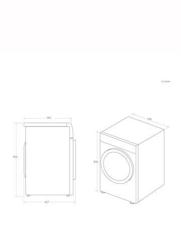 Candy CSOEC8TBGB-80 8kg Condenser Tumble Dryer Black + Install