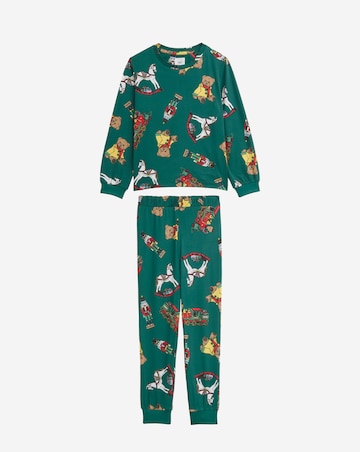 Chelsea Peers Jersey Christmas Crew Kids Pyjama Set