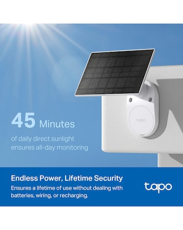 TP-Link Tapo Solar-Powered 2K Security Camera Kit
