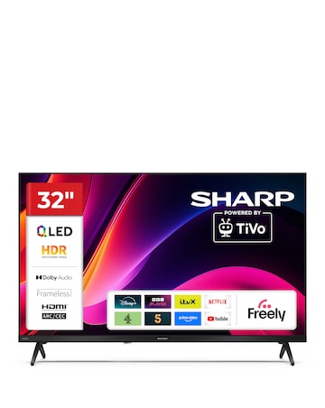 Sharp 1T-C32HE3245KB 32in QLED Smart HD Tivo TV